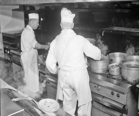 Restaurant kitchen