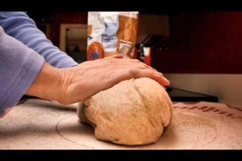 Knead dough