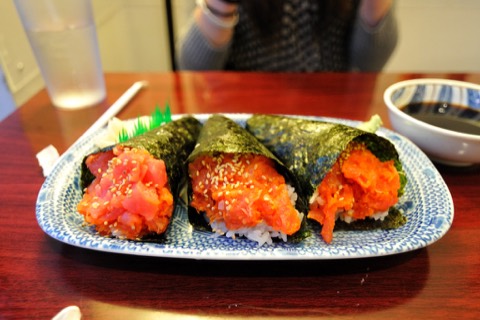 Roll sushi
